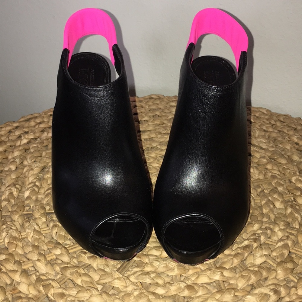 HOT Alexander McQueen Peep Toe Stilettos